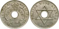 British West-Afrika 1 Penny Georg VI. -