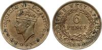 British West-Afrika Sixpence Georg VI. -
