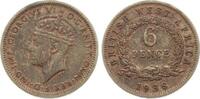 British West-Afrika Sixpence Georg VI. -