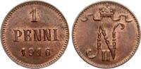 Finnland 1 Penniä Nikolaus II., (Russland) -