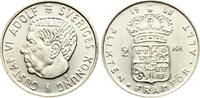 Schweden 2 Kroner Gustav VI. Adolf -