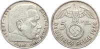 Deutschland, III. Reich 5 Mark Paul von Hindenburg -