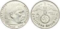 Deutschland, III. Reich 5 Mark Paul von Hindenburg -