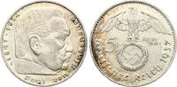 Deutschland, III. Reich 5 Mark Paul von Hindenburg -
