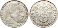 Deutschland, III. Reich 5 Mark Paul von Hindenburg -