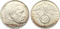 Deutschland, III. Reich 5 Mark Paul von Hindenburg -