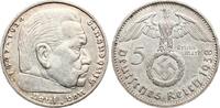 Deutschland, III. Reich 5 Mark Paul von Hindenburg -