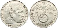 Deutschland, III. Reich 5 Mark Paul von Hindenburg -