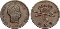 Dänemark 1/5 Riksbankskilling Christian VIII. 1839-1848 -