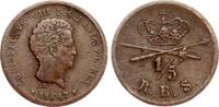 Dänemark 1/5 Riksbankskilling Christian VIII. 1839-1848 -