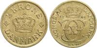 Dänemark 1/2 Krone Christian X. -