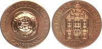 DDR 800 Jahre Gotha, seltene Kupfermedaille von Paul Schack -