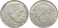 Deutschland, III. Reich 2 Mark Paul von Hindenburg -