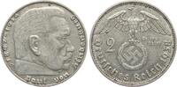 Deutschland, III. Reich 2 Mark Paul von Hindenburg -