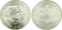 Monaco 100 Francs Fürst Rainer III. und Prinz Albert -