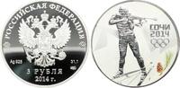 Russland 3 Rubel Olympische Spiele in Sochi -
