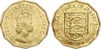 Jersey 1/4 Schilling, Threepence Elisabeth II., 900 Jahre Jersey, Normannische Landnahme -
