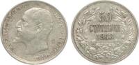 Bulgarien 50 Stotinki Ferdinand I. 1887-1908 -