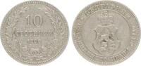 Bulgarien 10 Stotinki Ferdinand I. 1887-1908 -