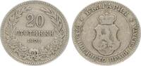 Bulgarien 20 Stotinki Ferdinand I. 1887-1908 -