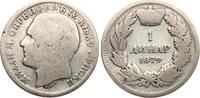 Serbien 1 Dinar Michael Obrenovich IV. -