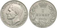 Serbien 1 Dinar Alexander I. -