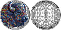 Kamerun 2000 Francs Preorder: 2 OZ American Bison 2025 - october available -