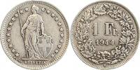 Suisse Argent - Confederation 1 Franc 1 Franc Suisse Argent - Confederation -
