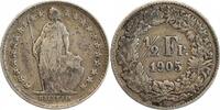 Suisse Argent - Confederation 1/2 Franc 1/2 Franc Suisse Argent - Confederation -