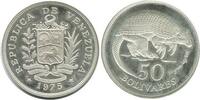 Venezuela Argent 50 Bolivars 50 Bolivars Vénézuela Argent -