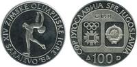 Yougoslavie Argent 100 dinars 100 Dinars Yougoslavie - Argent -