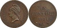 1 Centime 1 Centime Dupré Deuxième République -