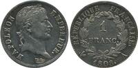 1 Franc 1 Franc Napoléon Ier Tête Laurée Revers République -