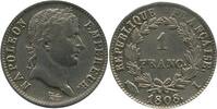1 Franc 1 Franc Napoléon Ier Tête Laurée Revers République -