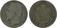 1 Franc 1 Franc Napoléon III Tête Laurée Second Empire -