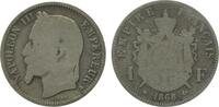 1 Franc 1 Franc Napoléon III Tête Laurée Second Empire -