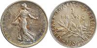  1 Franc 1909 1 Franc Semeuse ss+ 10,00 EUR  Excl. 9,50 EUR Verzending