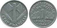 1 Franc 1 Franc Bazor Aluminium Etat Français -