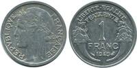 1 Franc 1 Franc Morlon Aluminium Gouvernement Provisoire -