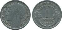 1 Franc 1 Franc Morlon Aluminium Quatrième République -