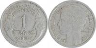 1 Franc 1 Franc Morlon Aluminium Quatrième République -