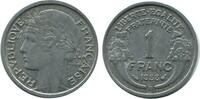 1 Franc 1 Franc Morlon Aluminium Quatrième République -