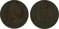 10 Centimes 10 Centimes Napoléon III Tête Nue Second Empire -