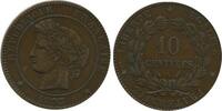 10 Centimes 10 Centimes Cérès Troisième République -