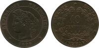 10 Centimes 10 Centimes Cérès Troisième République -
