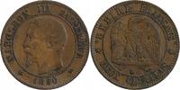 2 Centimes 2 Centimes Napoléon III Tête Nue Second Empire -