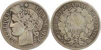2 Francs 2 Francs Cérès Avec Légende Troisième République -