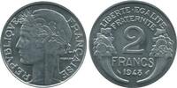 2 Francs 2 Francs Morlon Aluminium Quatrième République -
