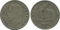 20 Centimes 20 Centimes Napoléon III Tête Laurée Petit Module Second Empire -