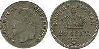 20 Centimes 20 Centimes Napoléon III Tête Laurée Petit Module Second Empire -
